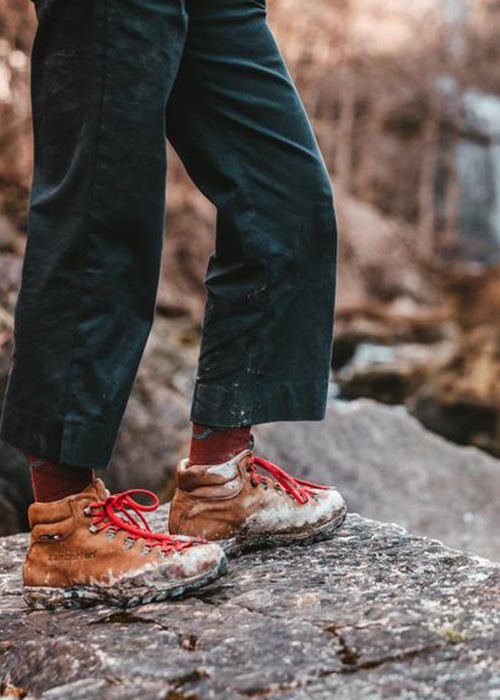 Hiking and mountain boots
