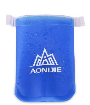 170ml 200ml 250ml 500mml 350ml 600ml AONIJIE Running Sport Bicycle Soft Water Bottle Folding TPU Soft Flask Water bag