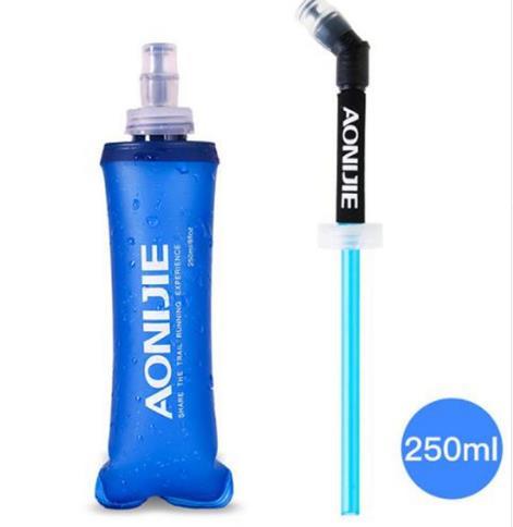 170ml 200ml 250ml 500mml 350ml 600ml AONIJIE Running Sport Bicycle Soft Water Bottle Folding TPU Soft Flask Water bag