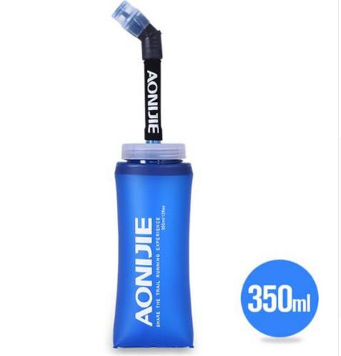 170ml 200ml 250ml 500mml 350ml 600ml AONIJIE Running Sport Bicycle Soft Water Bottle Folding TPU Soft Flask Water bag