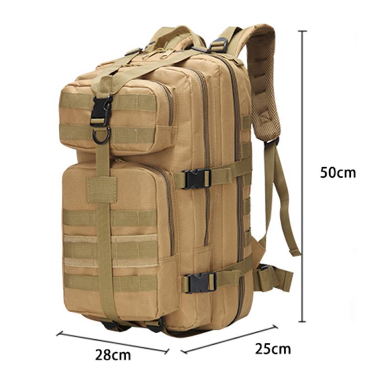 35L Large Capacity Men Army Tactical Backpacks Military Assault Bags Outdoor 3P Pack For Trekking Camping Hunting Outdoors Bag 8