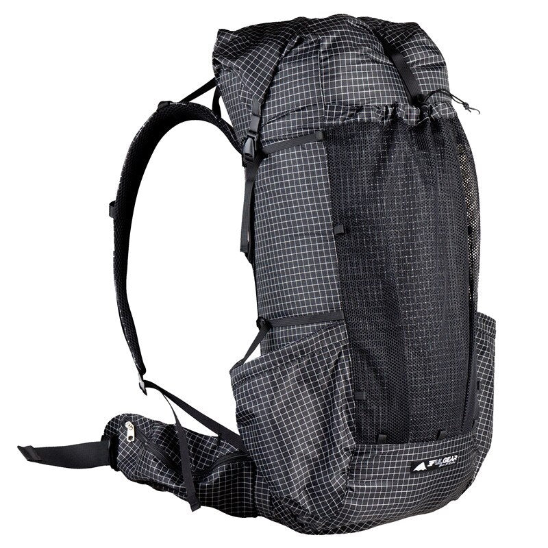 3F UL GEAR UHMWPE Qi Dian pro backpack Travel Camping Hiking Backpack Outdoor Ultralight Frameless Packs 40+16 L