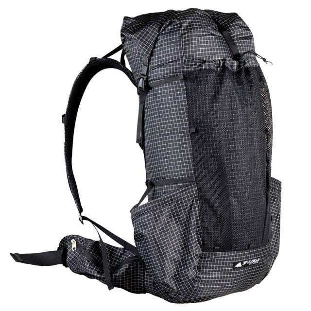 3F UL GEAR UHMWPE Qi Dian pro backpack Travel Camping Hiking Backpack Outdoor Ultralight Frameless Packs 40+16 L