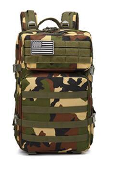 45L 3P Military Bag Army Tactical Outdoor Camping Men's Military Tactical Backpack Oxford for Cycling Hiking Sports Climbing Bag