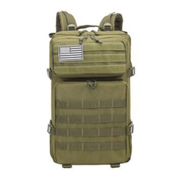45L 3P Military Bag Army Tactical Outdoor Camping Men's Military Tactical Backpack Oxford for Cycling Hiking Sports Climbing Bag