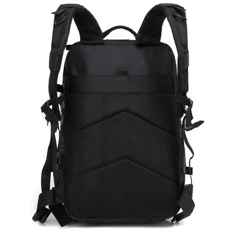 45L 3P Military Bag Army Tactical Outdoor Camping Men's Military Tactical Backpack Oxford for Cycling Hiking Sports Climbing Bag