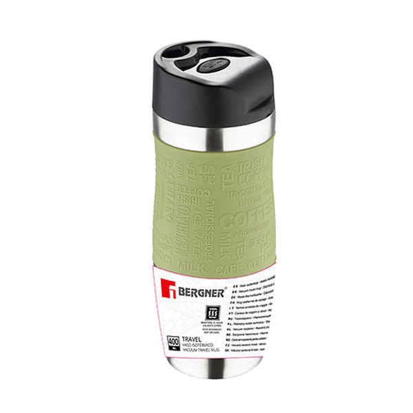 Thermos Bergner Silicone Stainless steel (400 ml)