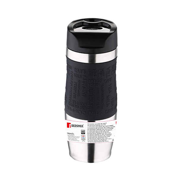 Thermos Bergner Silicone Stainless steel (400 ml)