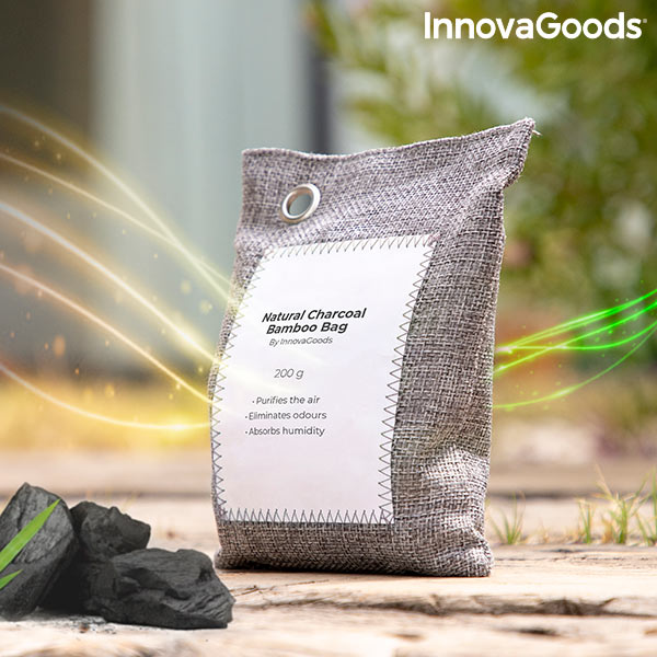 Set of Air Purifying Bags with Activated Carbon Bacoal InnovaGoods (pack of 2)