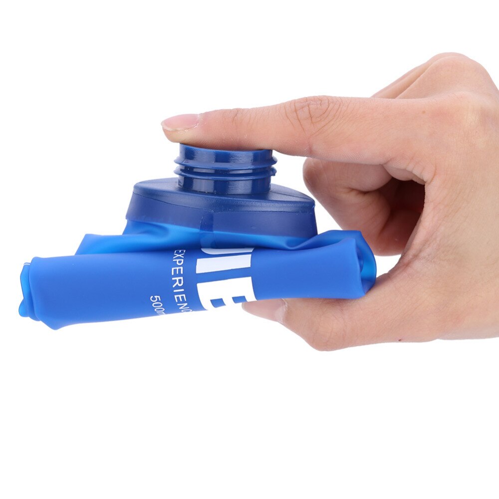 AONIJIE TPU Soft Drink Flask BPA Free Folding Water Bottle Sport Drinkwear For Outdoor Camping Trail Running Jogging 250ml 500ml