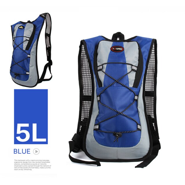 Backpack Water Bag Hydration Backpack With 2L Hydration Pack Water Bladder Hiking Backpack Cycling Rucksack Climbing Camping Run