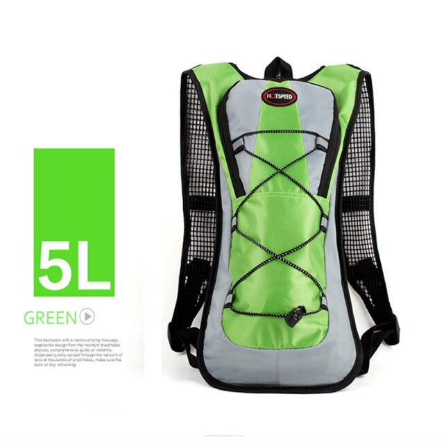 Backpack Water Bag Hydration Backpack With 2L Hydration Pack Water Bladder Hiking Backpack Cycling Rucksack Climbing Camping Run