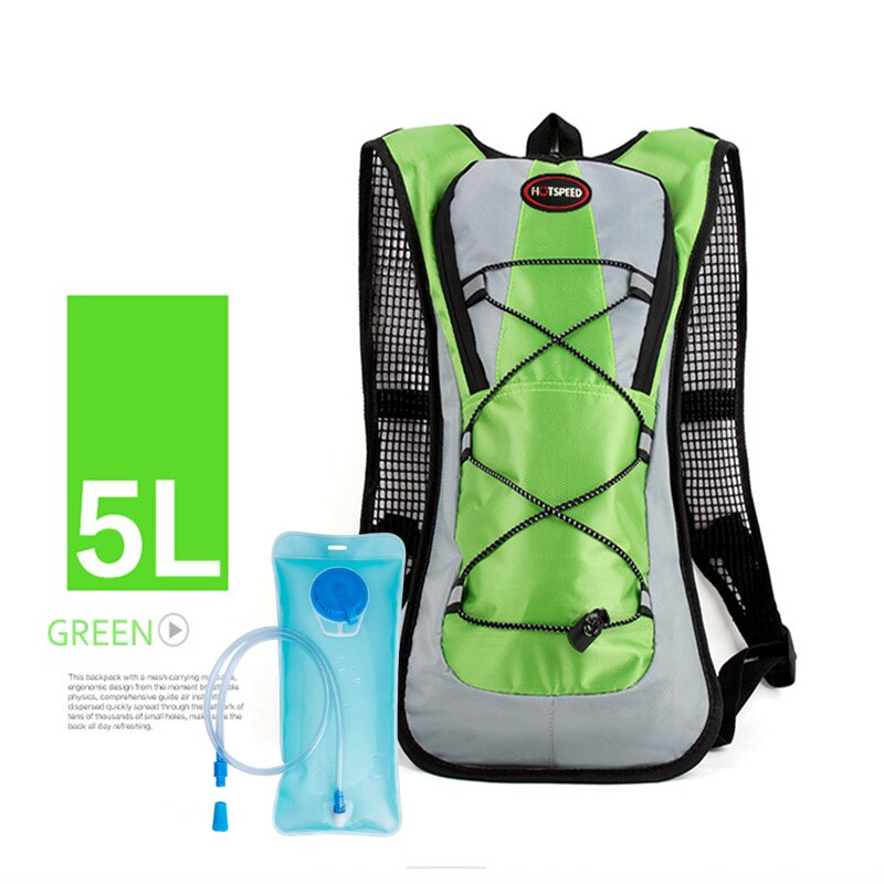 Backpack Water Bag Hydration Backpack With 2L Hydration Pack Water Bladder Hiking Backpack Cycling Rucksack Climbing Camping Run