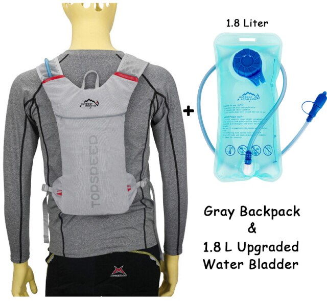 Cycling Hydration Backpack Water Bag Outdoor Jogging Sport Backpack Running Backpack With 1.8L Bladder Water Bag As Option