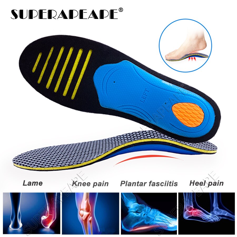 EVA Orthopedic Insoles For FlatFoot Arch Support Shoes Insert Pad Orthotics Shoes Insoles For Shoes Woman Men plantar fasciitis