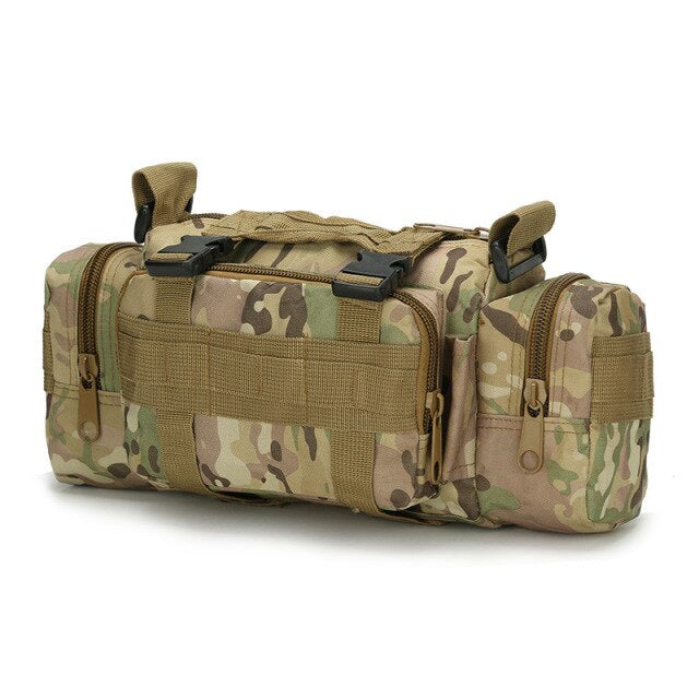 High Quality Outdoor Military Tactical Backpack Waist Pack Waist Bag Mochilas Molle Camping Hiking Pouch 3P Chest Bag