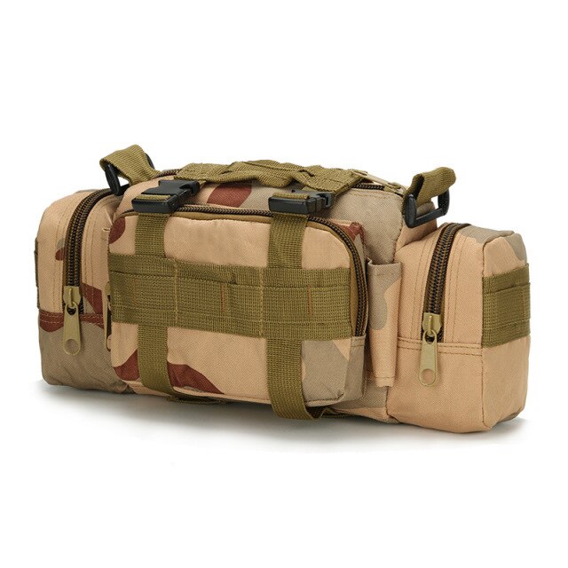 High Quality Outdoor Military Tactical Backpack Waist Pack Waist Bag Mochilas Molle Camping Hiking Pouch 3P Chest Bag