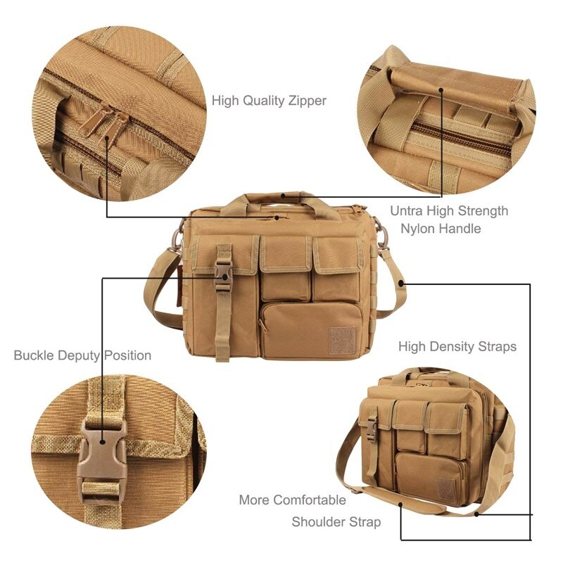 Men's Tactical Backpack Large Capacity Military Assault Bag Waterproof Outdoor Mountaineering Camping Mountaineering Bag