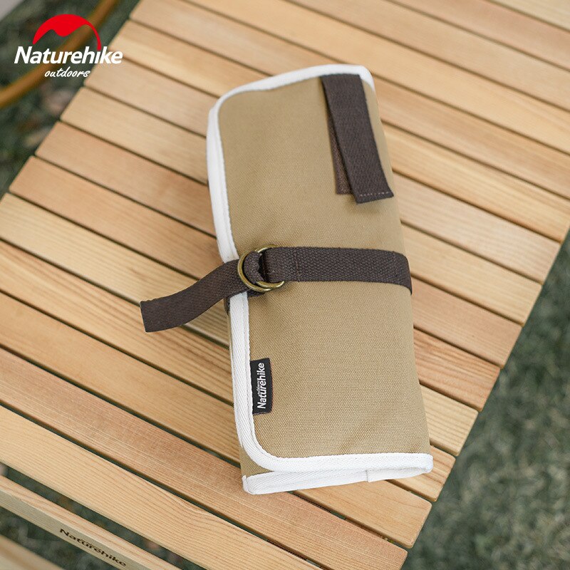 Naturehike 2020 new Portable Picnic Tableware Storage Bag Chopsticks Straw Knife and Fork Spoon Bag  camping