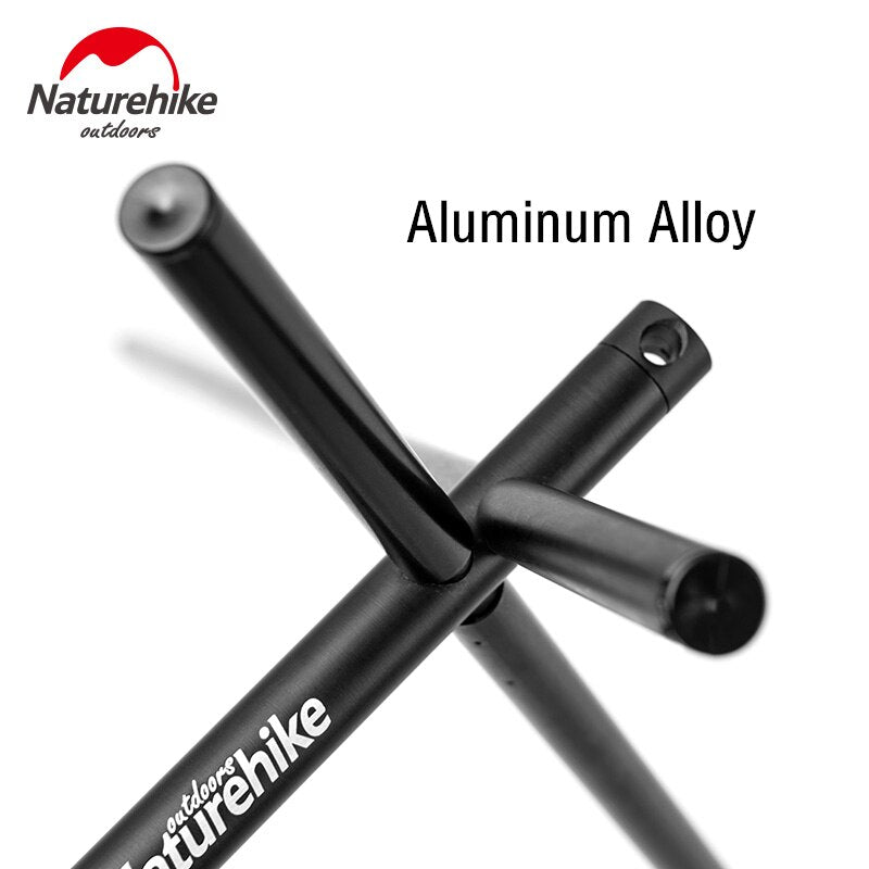 Naturehike Aluminum Alloy Hanging Rack Indian Hanger Multi Tools ChenYi Camping Triangular Rack Portable Camping Equipment