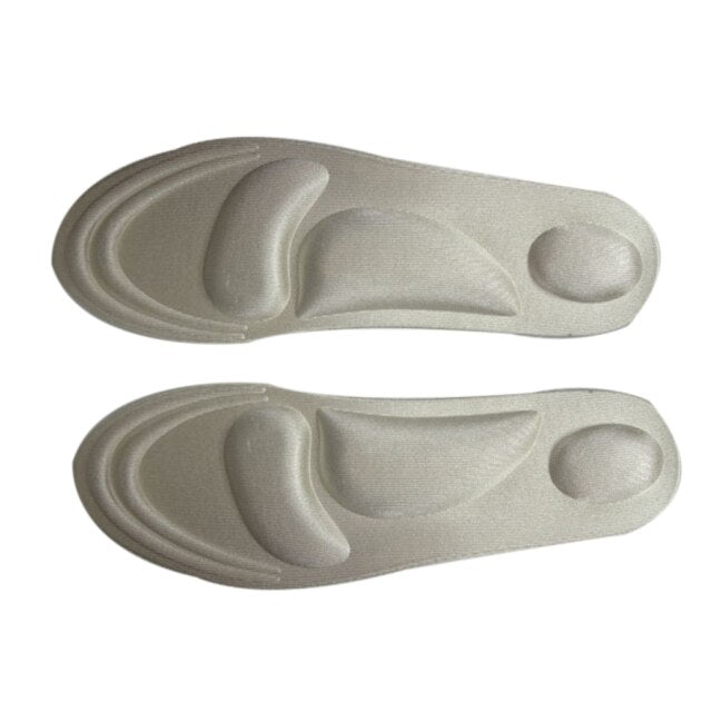 Orthotic Insoles Flat Feet Arch Support Memory Foam Insole Shoe Pad Comfort Black for Men
