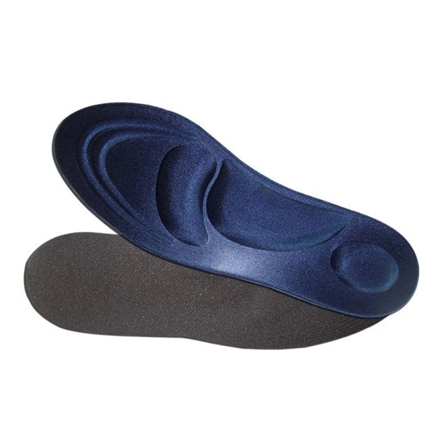Orthotic Insoles Flat Feet Arch Support Memory Foam Insole Shoe Pad Comfort Black for Men