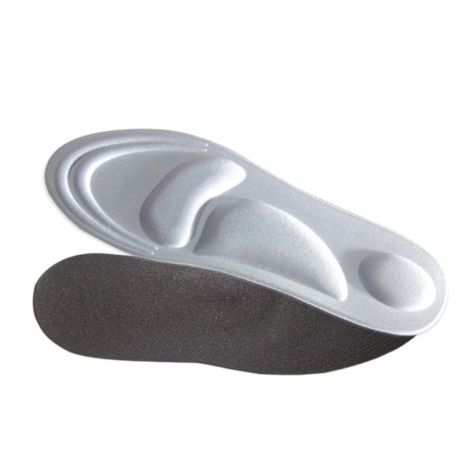 Orthotic Insoles Flat Feet Arch Support Memory Foam Insole Shoe Pad Comfort Black for Men