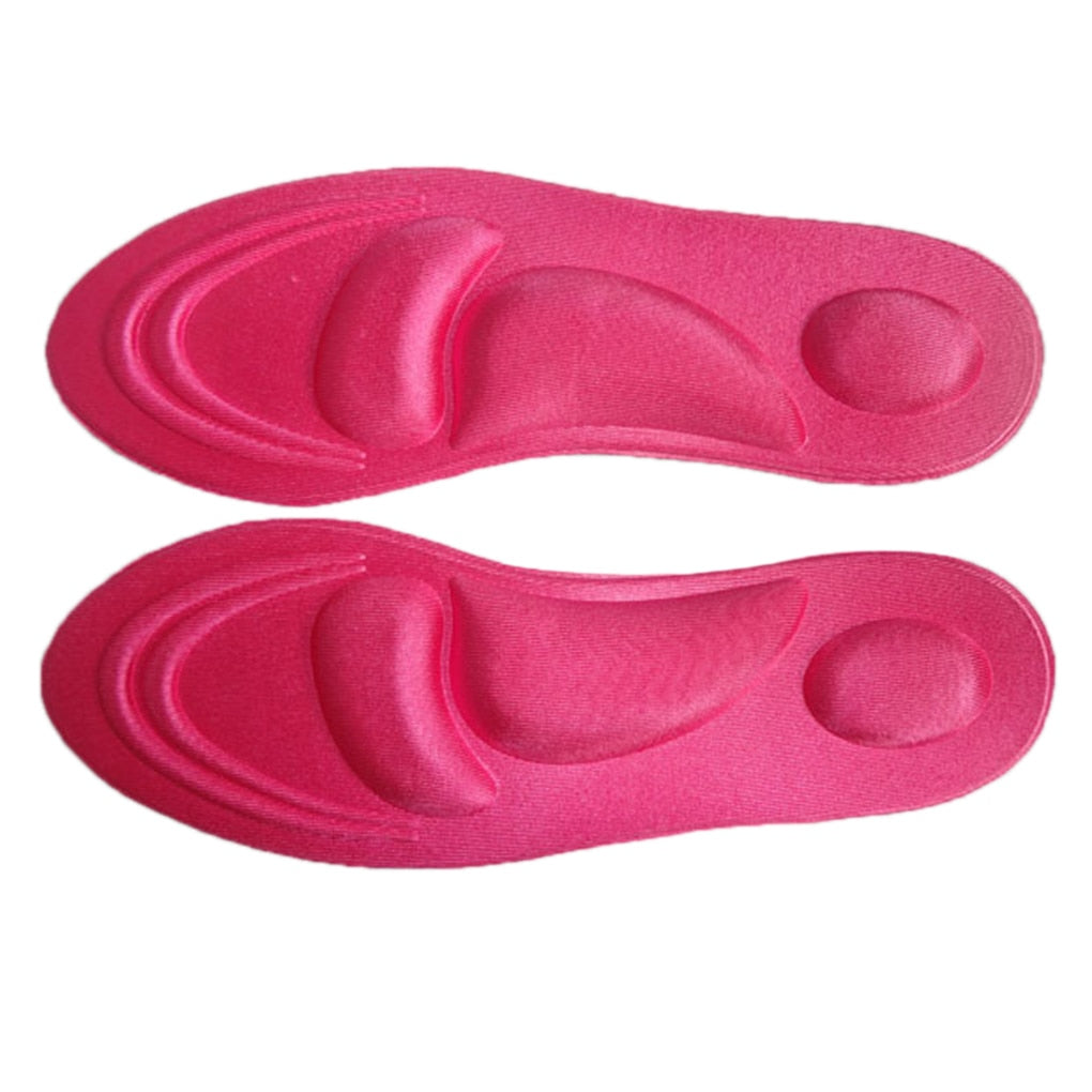 Orthotic Insoles Flat Feet Arch Support Memory Foam Insole Shoe Pad Comfort Black for Men