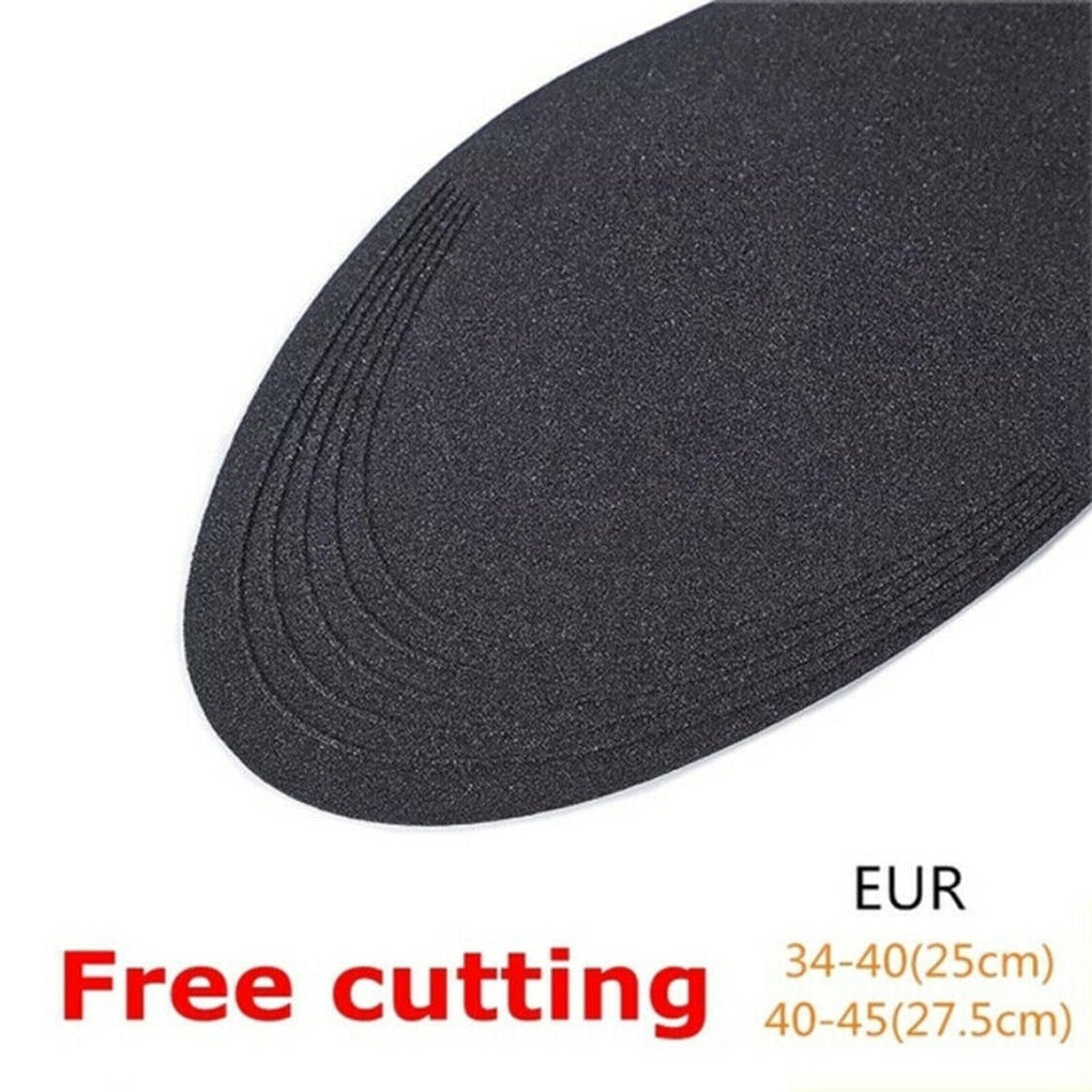 Orthotic Insoles Flat Feet Arch Support Memory Foam Insole Shoe Pad Comfort Black for Men
