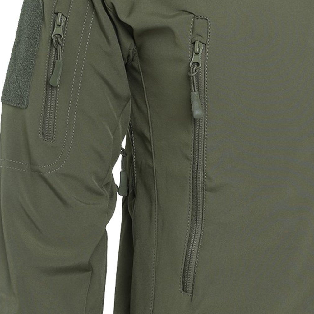 Outdoor Soft Shell Fleece Men And Women Windproof Waterproof Breathable Warm Three-In-One Coat Shark Leather Jacket