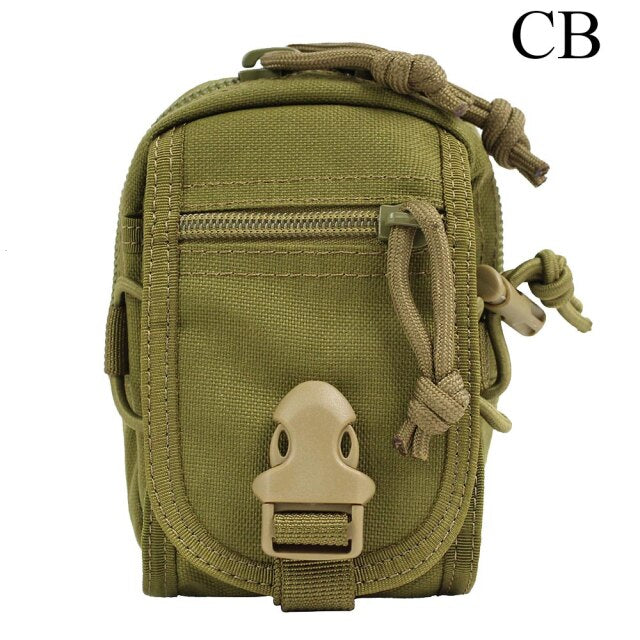 Protector Plus Camo Military Accessory Bag Waterproof Tactical Molle Pouch Outdoor Travel Hunting Camping Mobile Phone Sport Bag