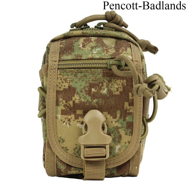 Protector Plus Camo Military Accessory Bag Waterproof Tactical Molle Pouch Outdoor Travel Hunting Camping Mobile Phone Sport Bag