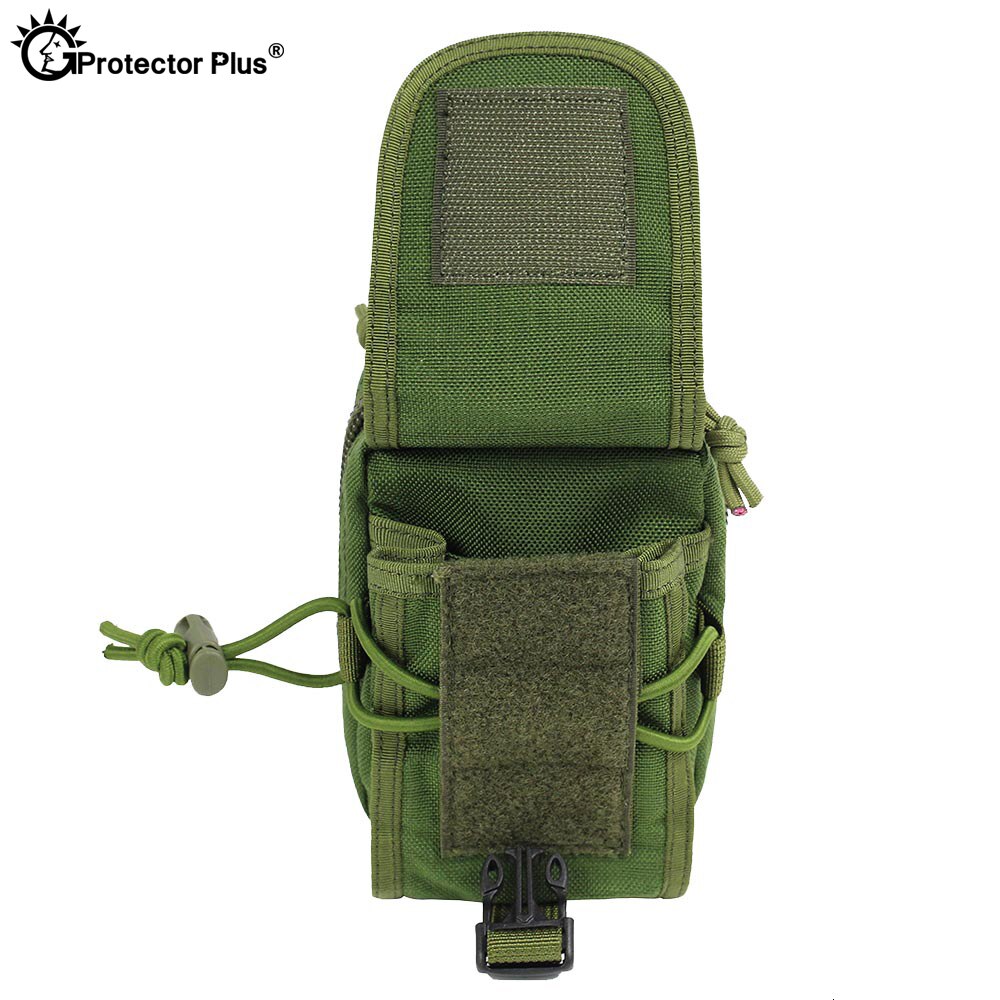 Protector Plus Camo Military Accessory Bag Waterproof Tactical Molle Pouch Outdoor Travel Hunting Camping Mobile Phone Sport Bag
