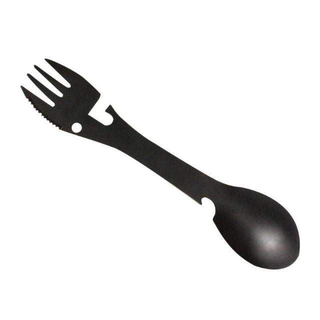 Tableware spoon multi tool can opener flatware Portable bottle cutlery multitool camp utensil fork Spork stainless steel Picnic