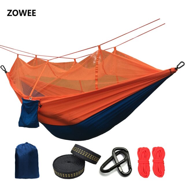 Ultralight Mosquito net Parachute Hammock with Anti-mosquito bites for Outdoor Camping Tent Using sleeping Free shipping