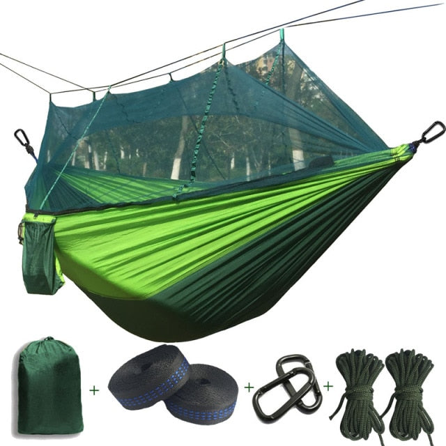 Ultralight Mosquito net Parachute Hammock with Anti-mosquito bites for Outdoor Camping Tent Using sleeping Free shipping