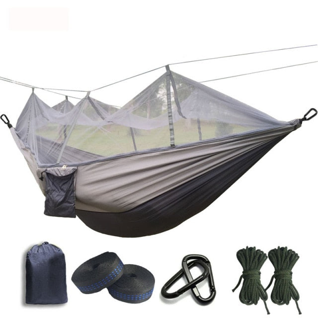 Ultralight Mosquito net Parachute Hammock with Anti-mosquito bites for Outdoor Camping Tent Using sleeping Free shipping