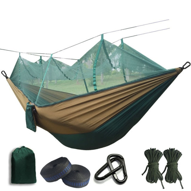 Ultralight Mosquito net Parachute Hammock with Anti-mosquito bites for Outdoor Camping Tent Using sleeping Free shipping