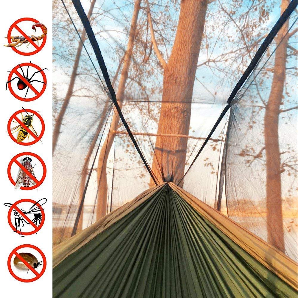 Ultralight Mosquito net Parachute Hammock with Anti-mosquito bites for Outdoor Camping Tent Using sleeping Free shipping
