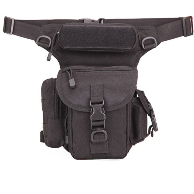 Waist Pouch Convenient Fashion 800D Waterproof Oxford 210D Coated PU Outdoor Military Pocket Leg Bag Travel Diagonal Package