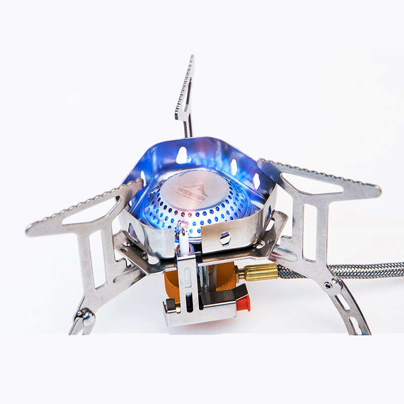 Widesea Wind proof outdoor gas burner camping stove lighter tourist equipment kitchen cylinder propane grill
