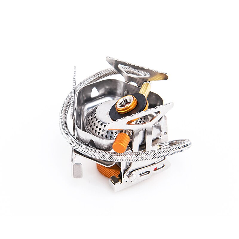 Widesea Wind proof outdoor gas burner camping stove lighter tourist equipment kitchen cylinder propane grill