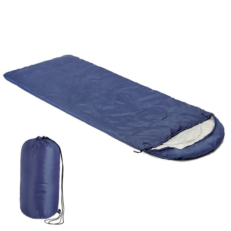IPRee Waterproof 210x75CM Sleeping Bag Single Person for Outdoor Hiking Camping Warm Soft Adult Home Suit Case