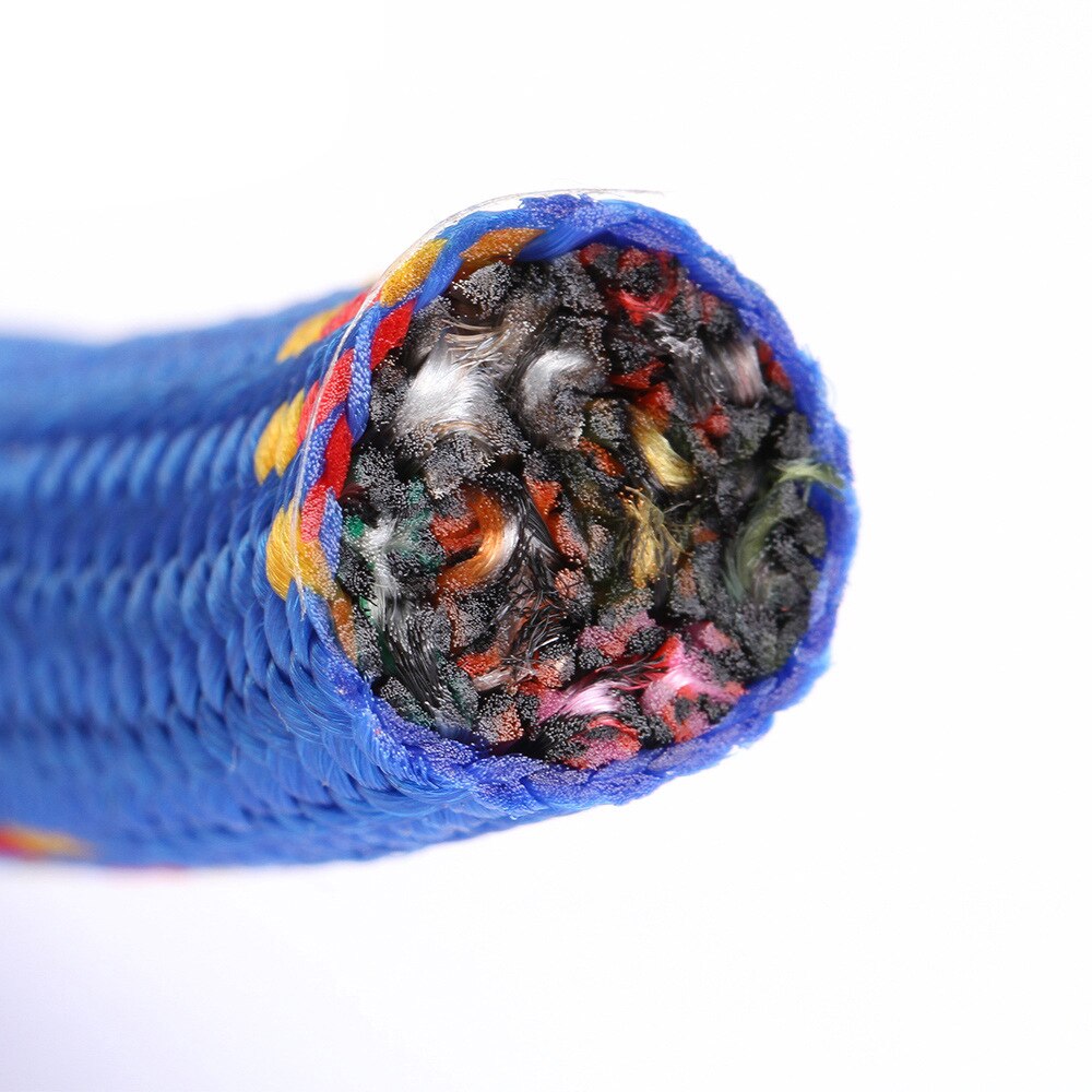 polyester Professional Rock 10M Climbing Rope Outdoor Hiking Accessories 10mm Diameter 3KN High Strength Cord Safety Rope