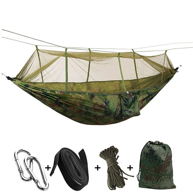 Norfjell C400 Camping Hammock 2 Persons Ultra Light With Mosquito Net