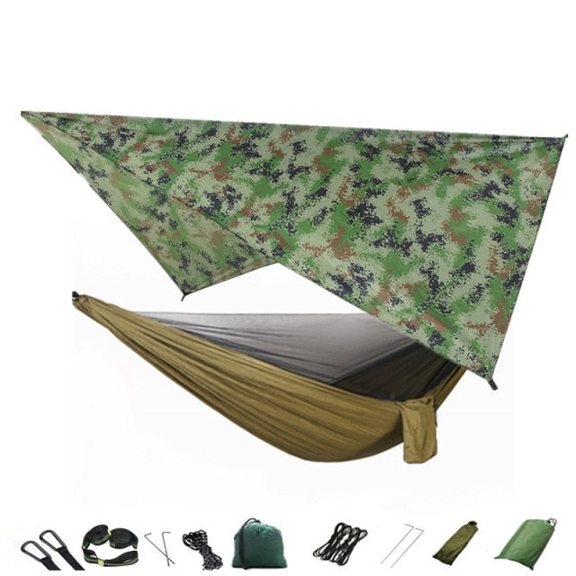 Norfjell T1000MC Hammock With Mosquito Net and Canopy