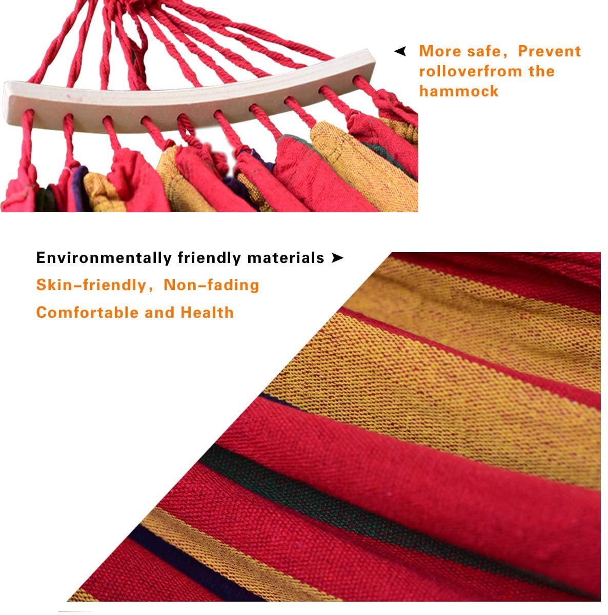Madrid Rainbow Comfort Series Outdoor Hammock