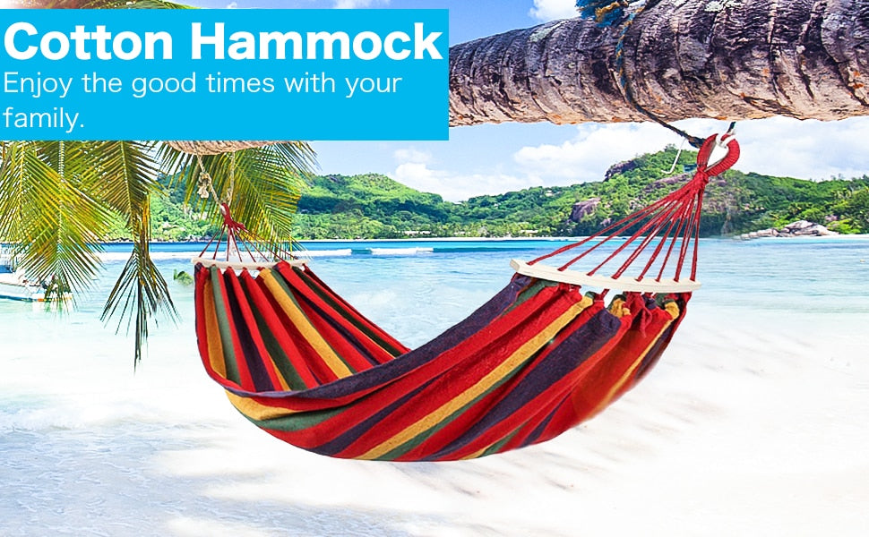 Madrid Rainbow Comfort Series Outdoor Hammock